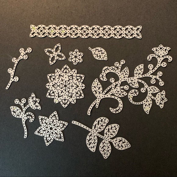 Stampin’Up Flourish Thinlits dies #141478